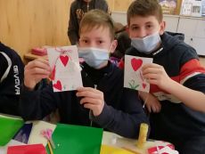 Martisoare pentru mame - clasa I - clasa a V-a - clasa a VI-a A - clasa a VI-a B